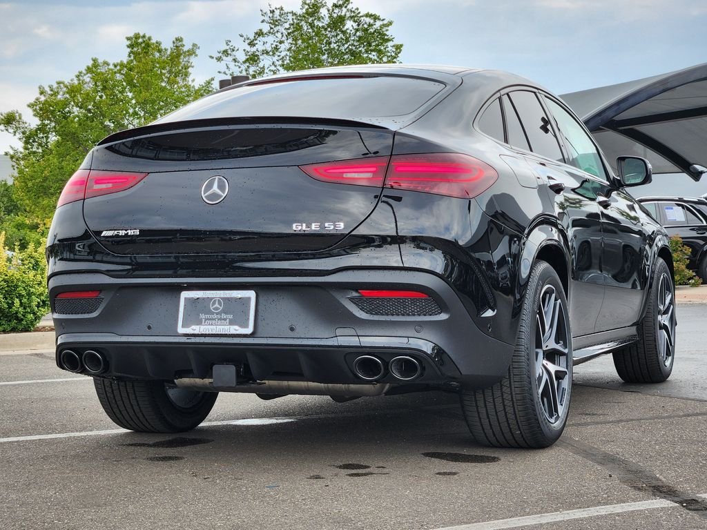 New 2026 Obsidian Black Metallic Mercedes-Benz AMG® GLE 53 COUPE image 8