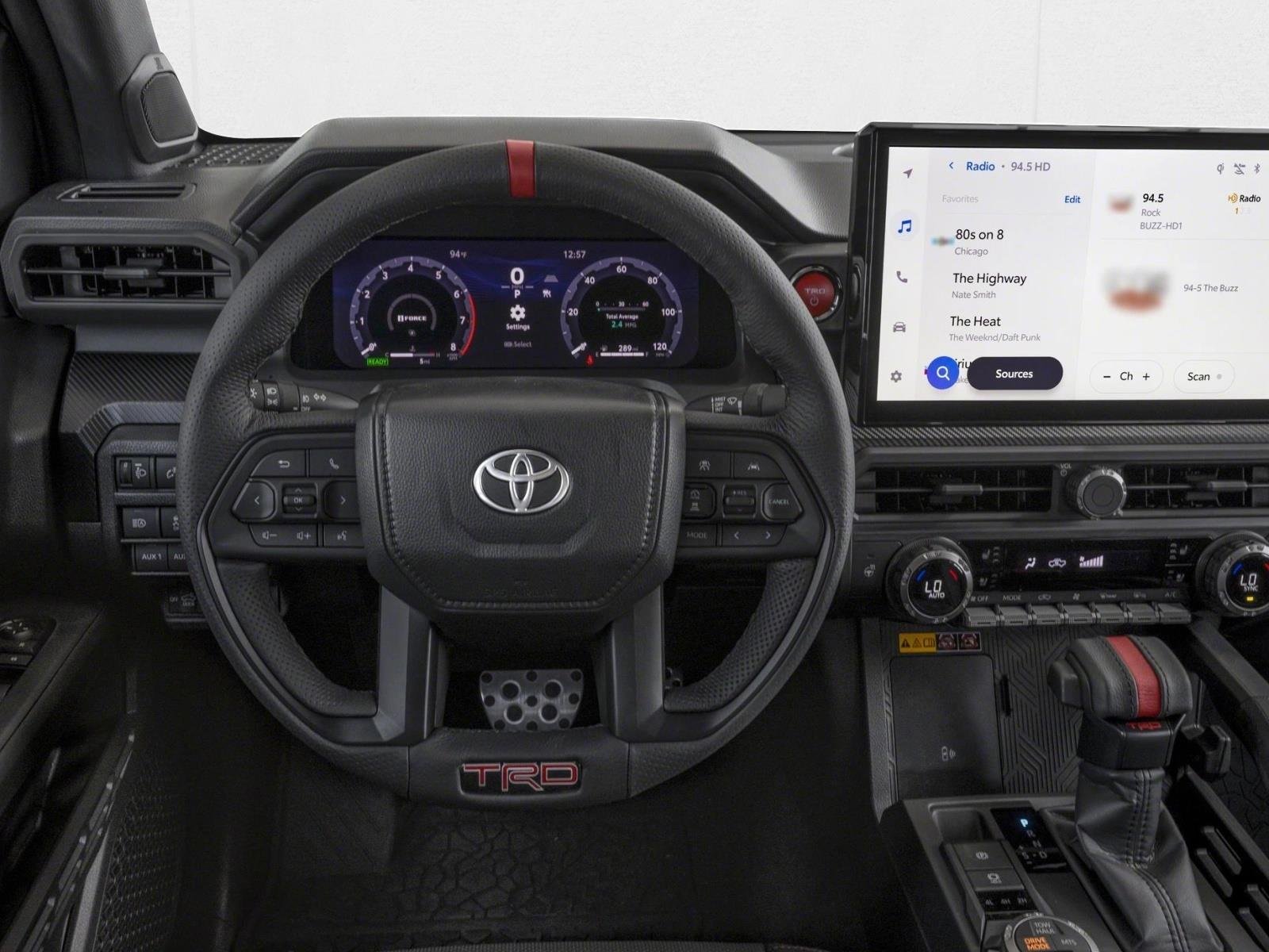 New 2026 Ice Cap with Black roof Toyota TRD Pro image 4
