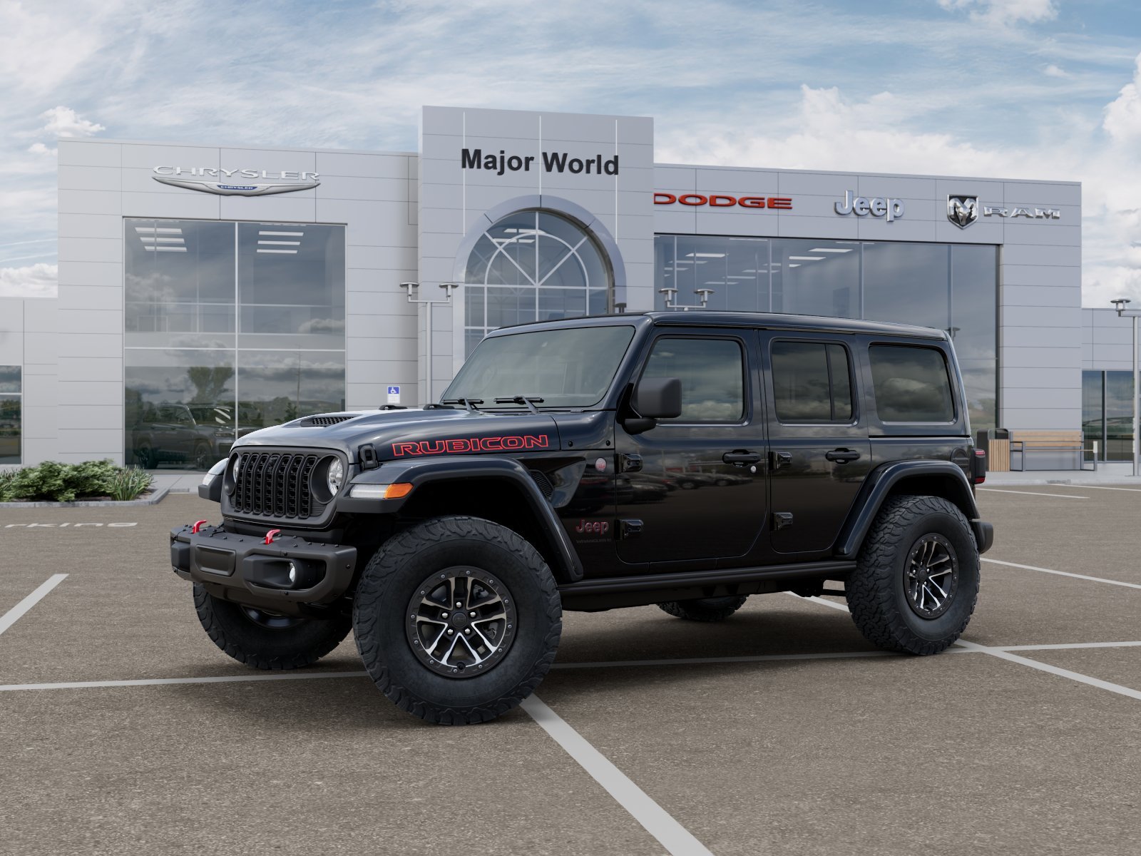New 2026 Black Clear-Coat Exterior Paint Jeep  image 2