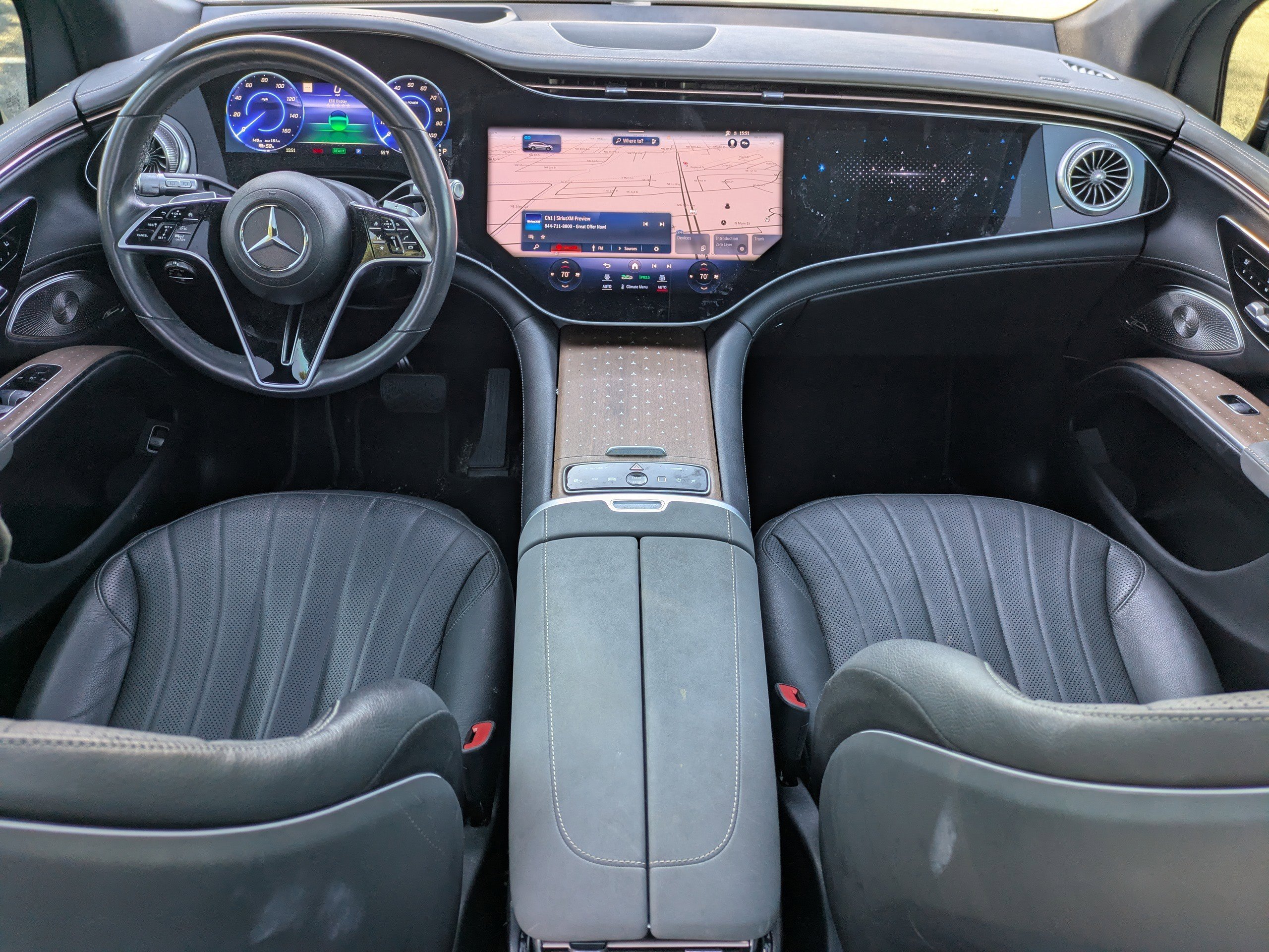 Certified 2023 Mercedes-Benz EQS SUV Base with VIN 4JGDM4EBXPA018996 for sale in Gainesville, FL