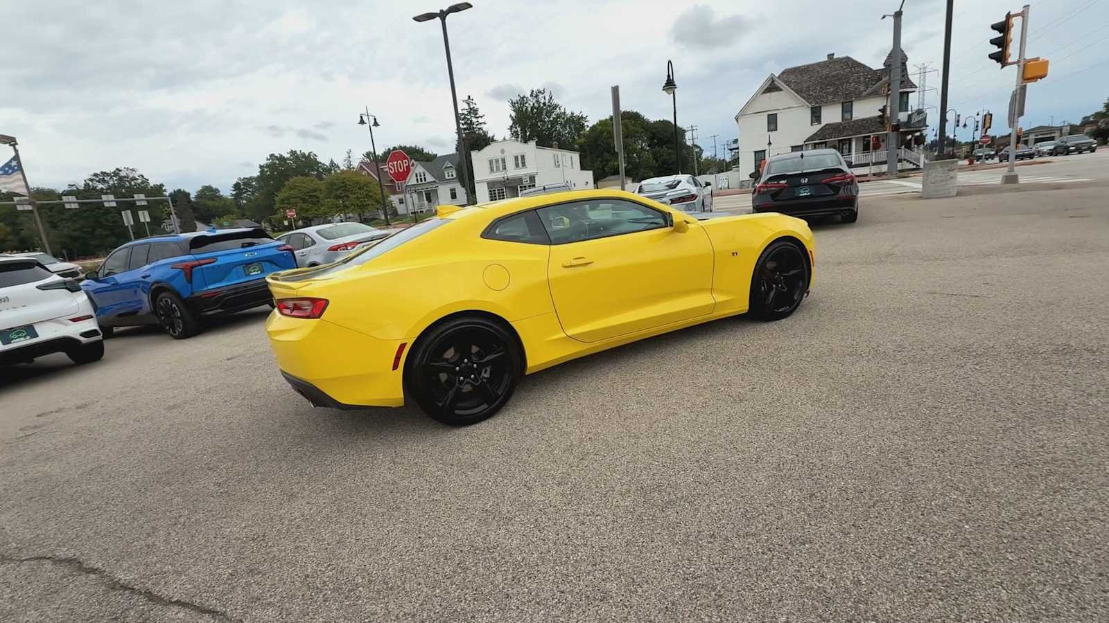 Used 2017 BRIGHT YELLOW Chevrolet 2LT image 8
