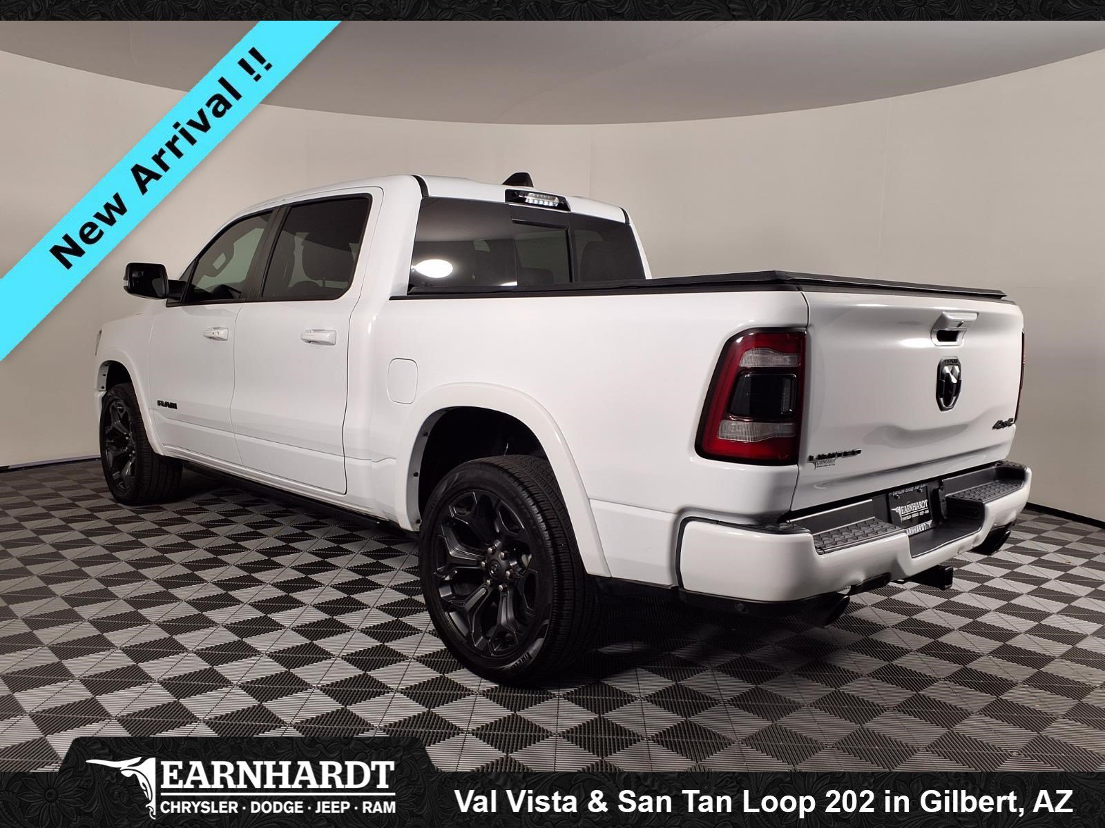 Used 2022 Bright White Clearcoat Ram Limited image 6