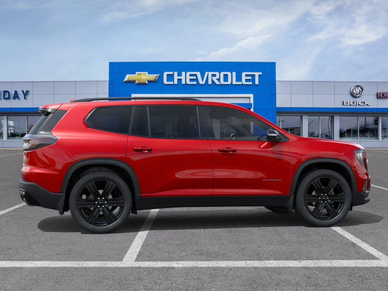 New 2027 Volcanic Red Tintcoat GMC Elevation image 5