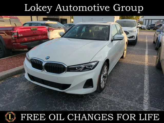 Used 2025 White BMW 330i image 1
