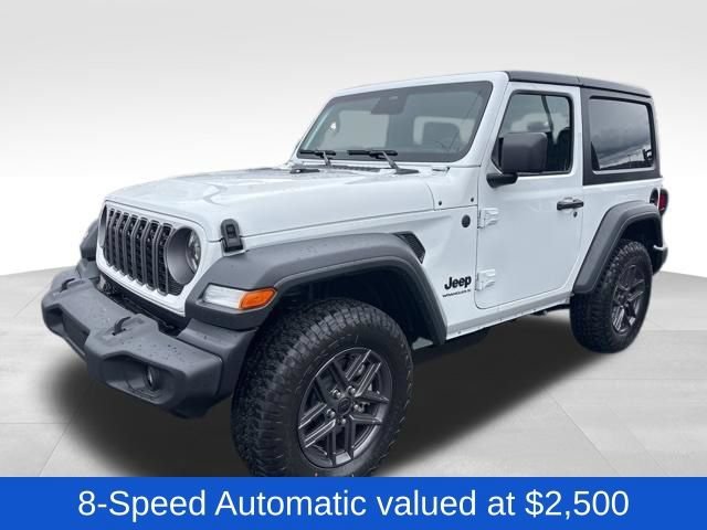 New 2026 Bright White Clear-Coat Exterior Paint Jeep Sport S image 3