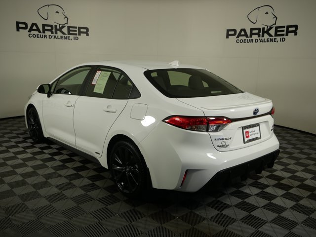 Certified Used 2024 Ice Cap Toyota Hybrid SE w/ Premium Pkg image 7