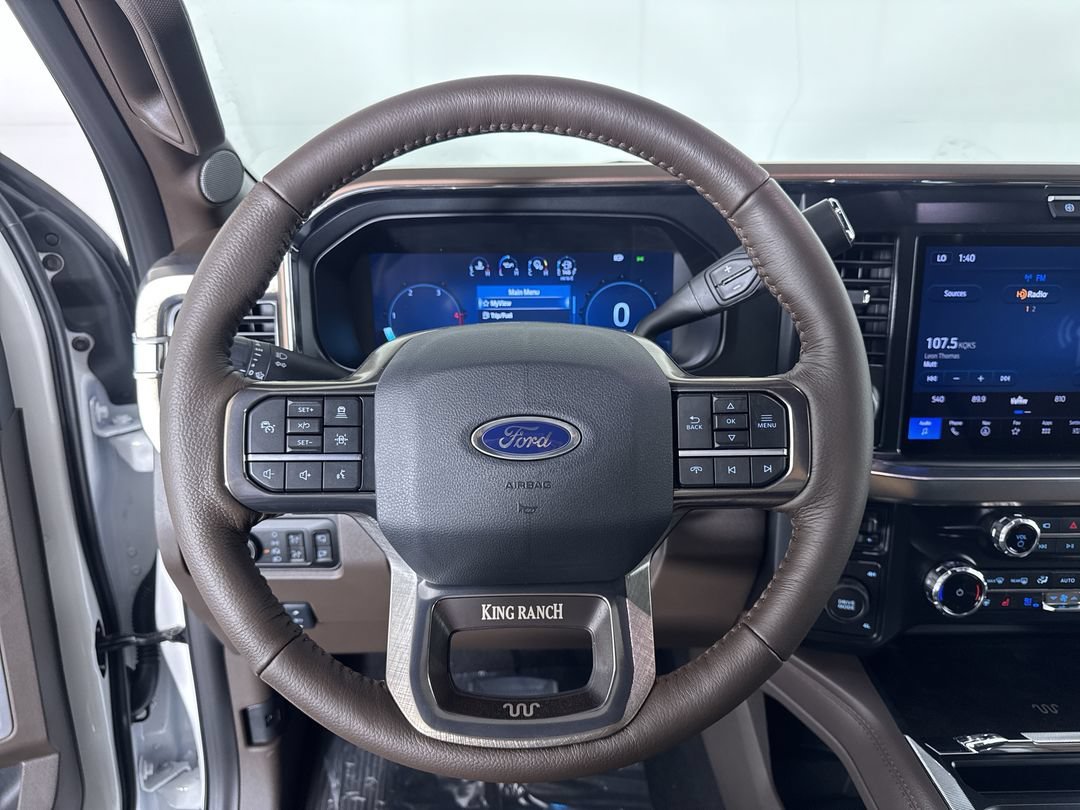 New 2026 Star White Metallic Tri-Coat Ford King Ranch image 16