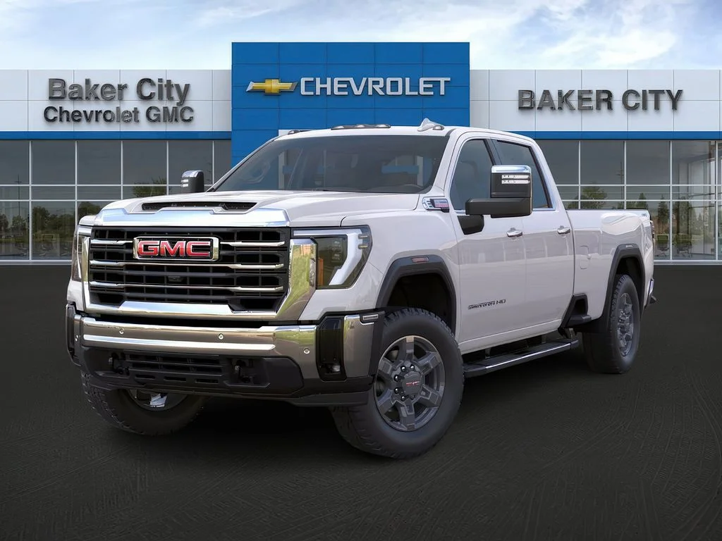 New 2025 White Frost Tricoat GMC SLT image 6