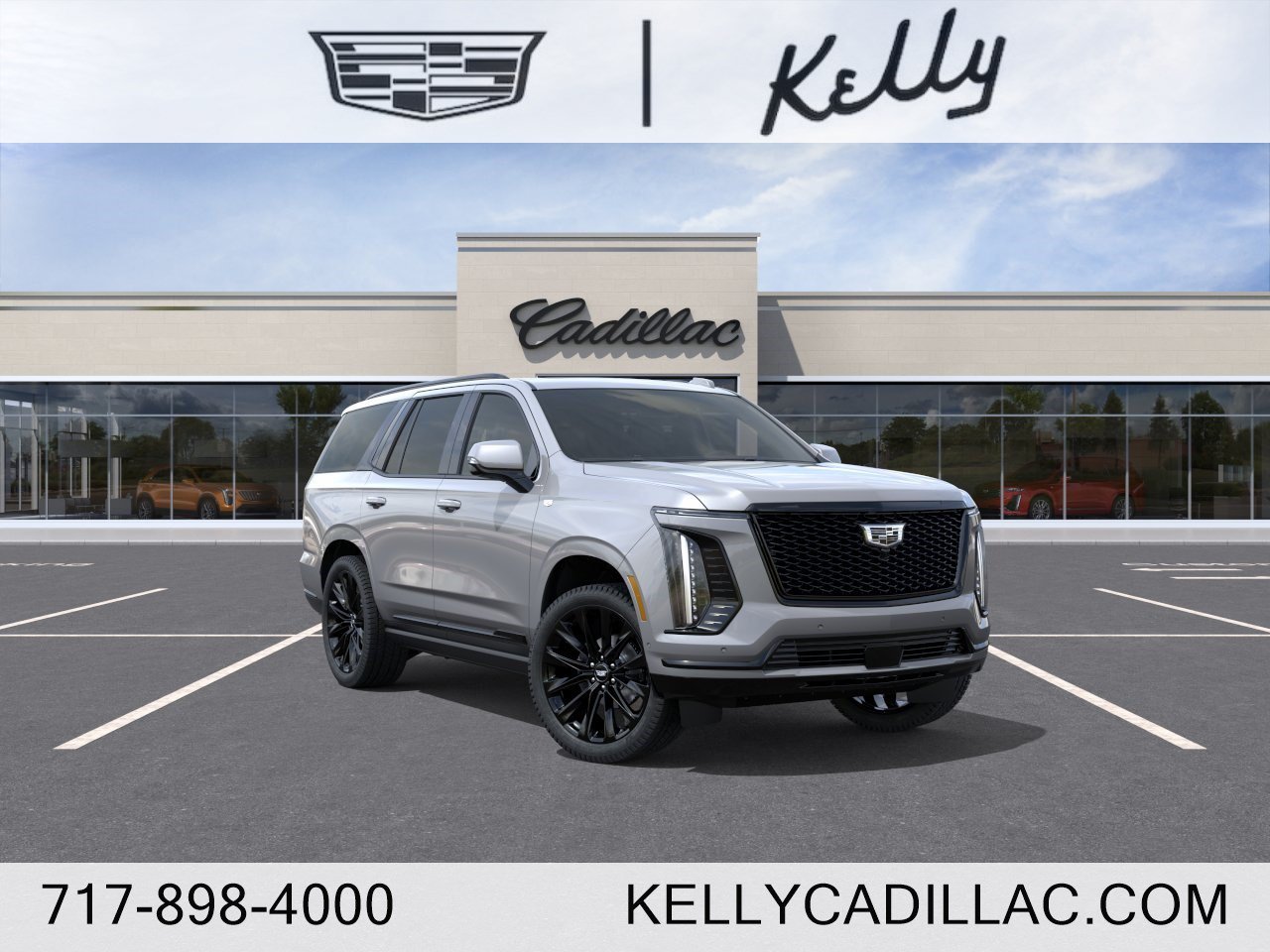 Silver 2026 Cadillac Escalade SUV / Crossover Four-Wheel Drive Automatic