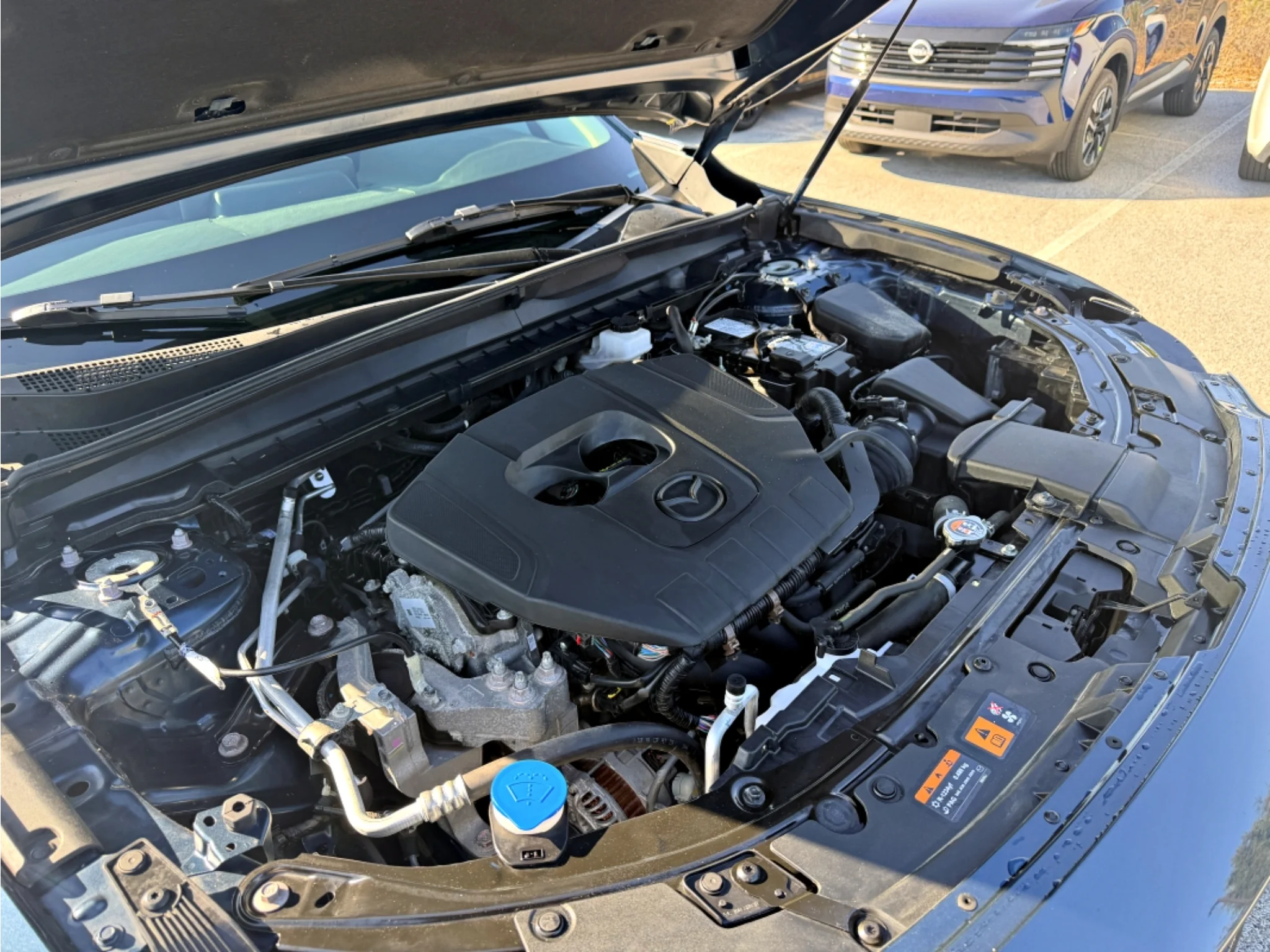Used 2025 Ingot Blue Metallic Mazda 2.5 S Preferred Package image 27