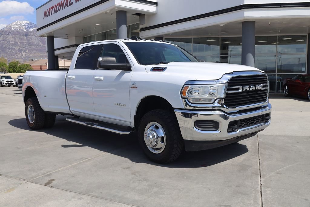 Used 2021 Bright White Clearcoat Ram Big Horn image 8