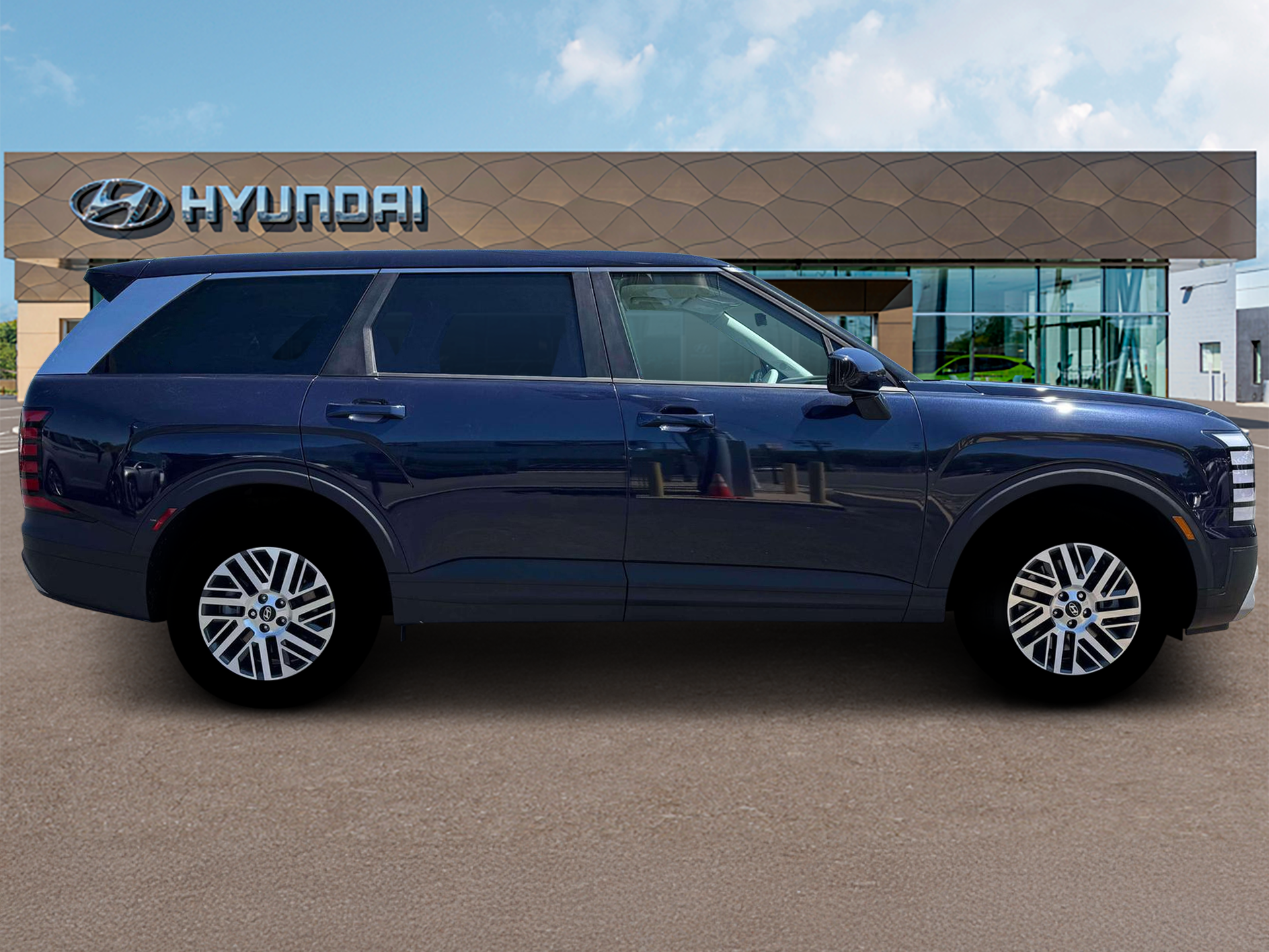New 2026 Blue Hyundai SE AWD image 9