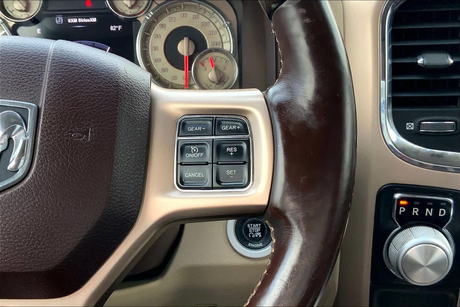Used 2015 Deep Cherry Red Crystal Pearlcoat Ram Laramie Longhorn image 25