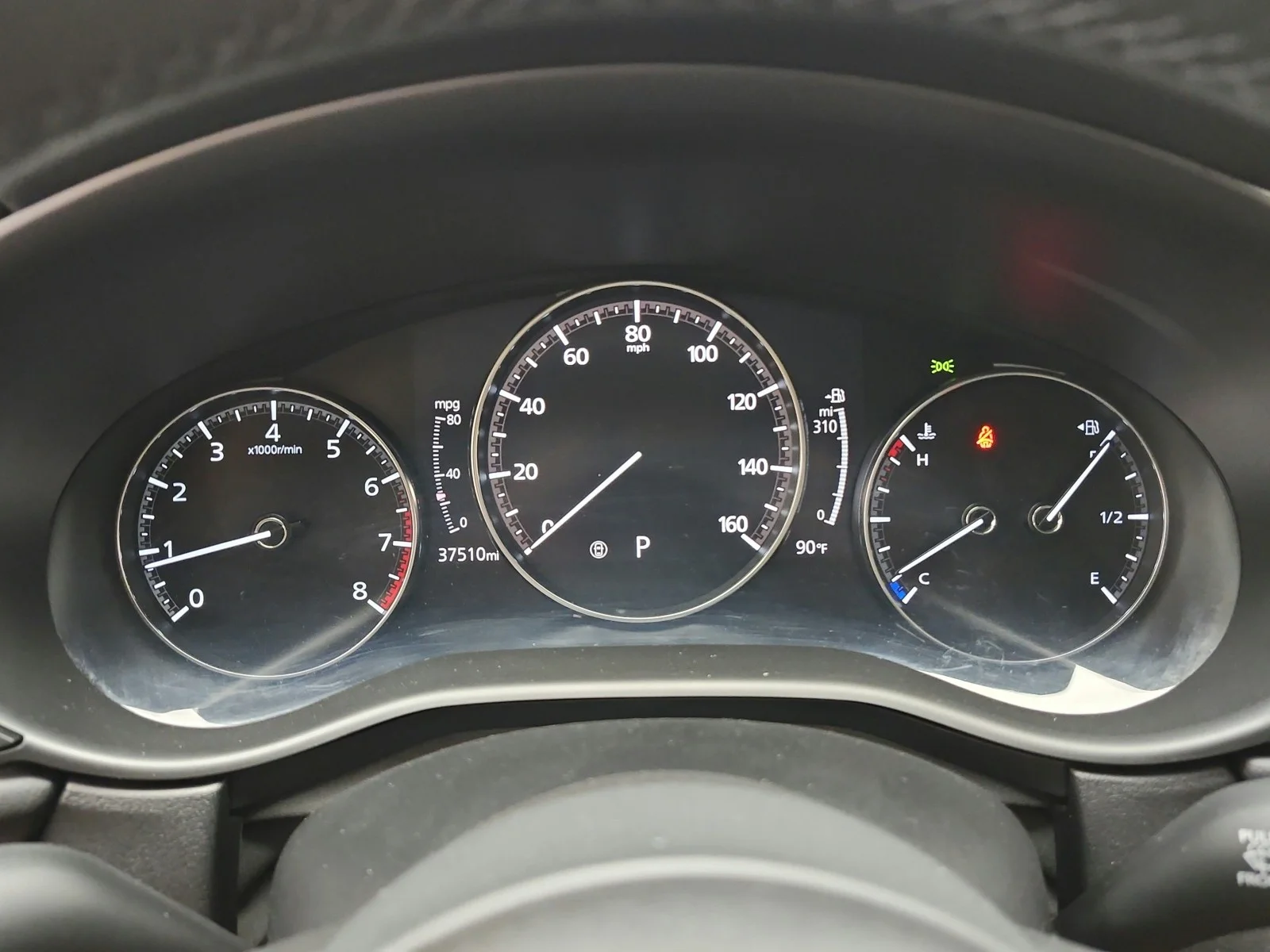 Used 2023 Polymetal Gray Metallic Mazda 2.5 S Carbon Edition image 9