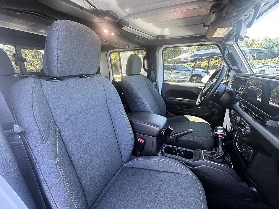 Used 2024 Bright White Clearcoat Jeep Sport image 20