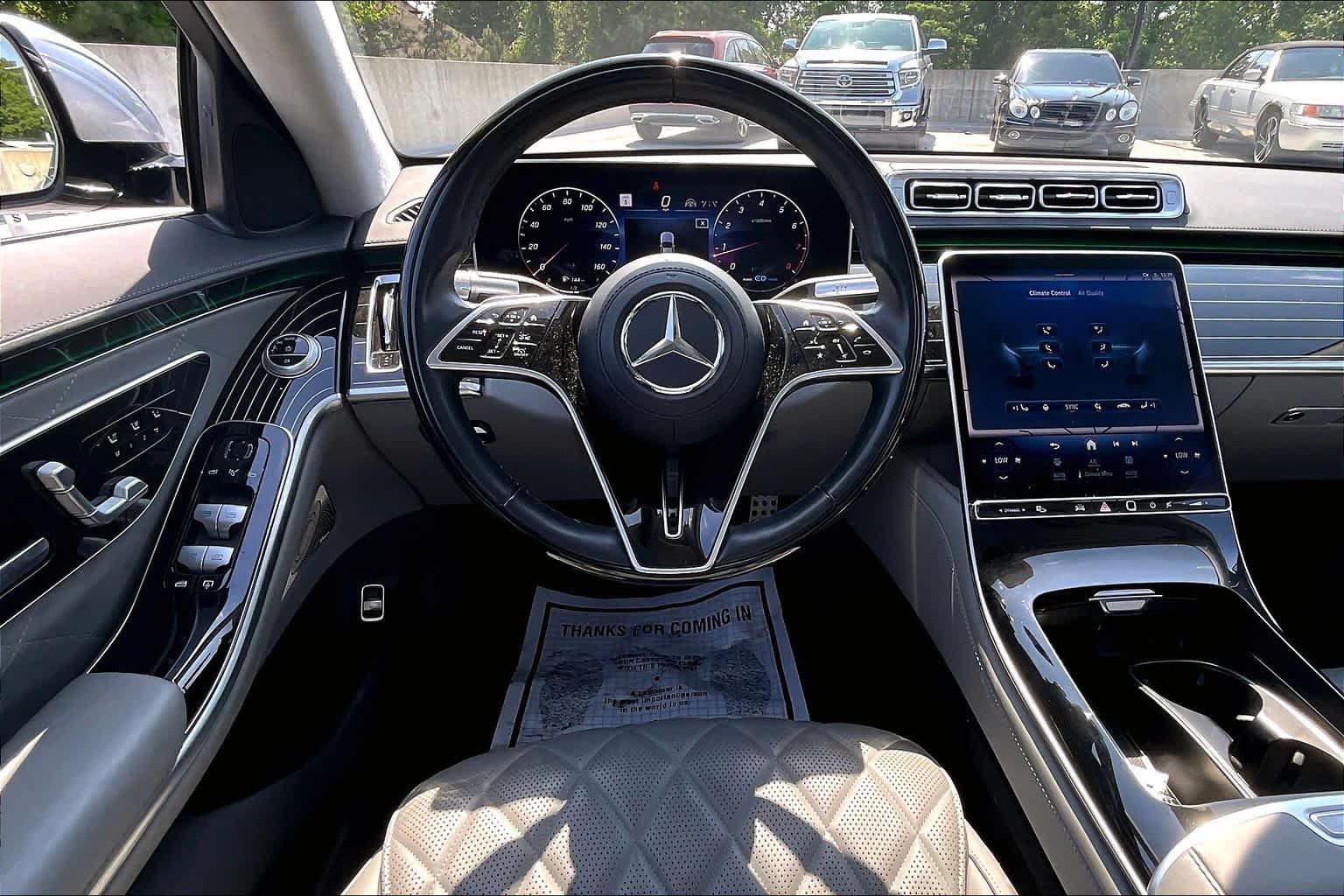 Used 2022 Cirrus Silver Mercedes-Benz S 580 image 6