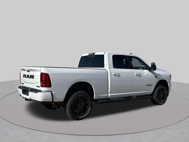 New 2026 Bright White Clear-Coat Exterior Paint RAM Laramie image 5