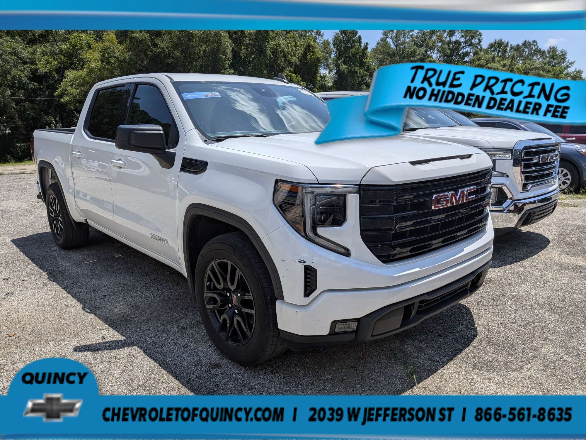 Used 2023 Summit White GMC Elevation image 1