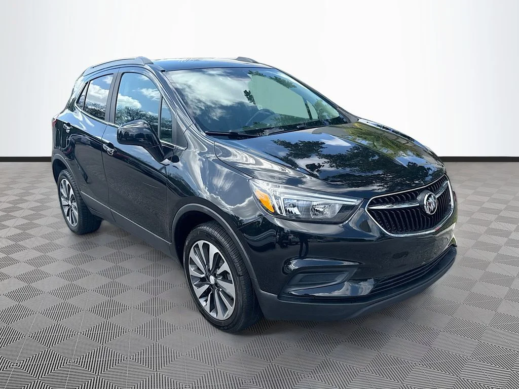 Used 2021 Black Buick Preferred image 4