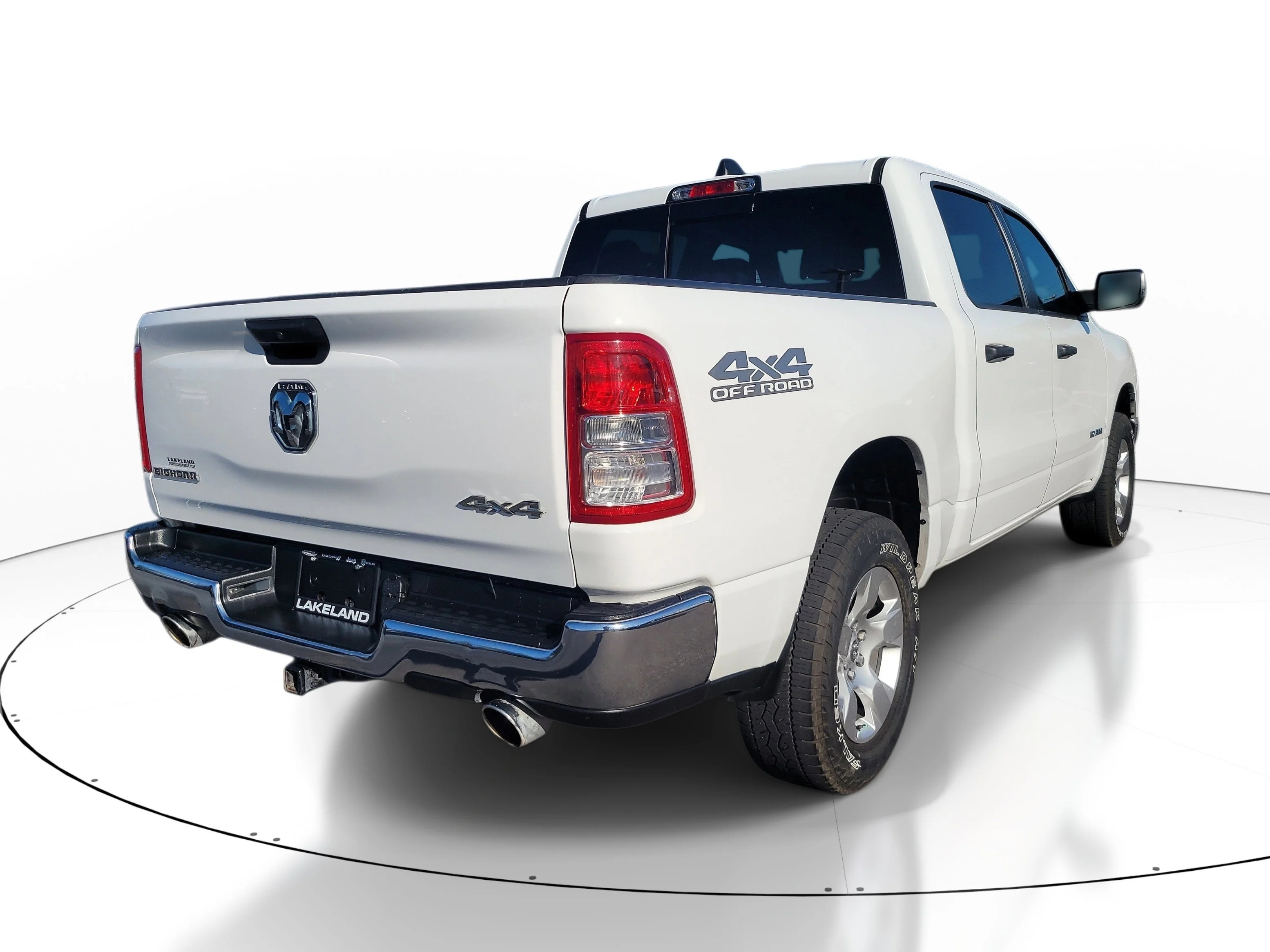 Used 2023 Bright White Clearcoat Ram Big Horn image 4
