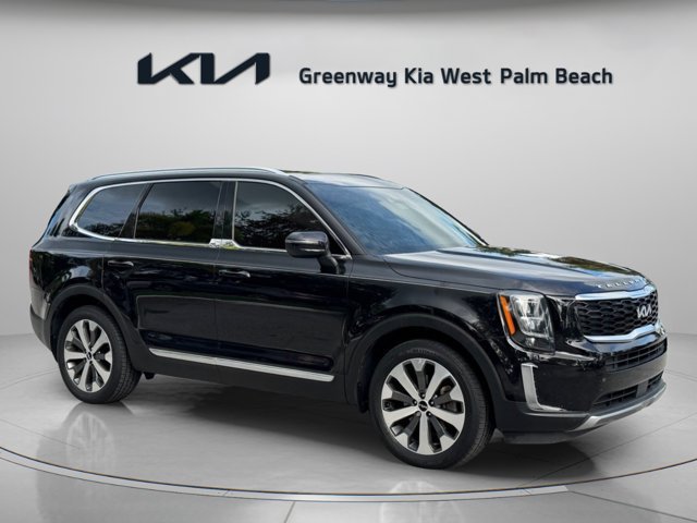Certified Used 2022 Black Kia EX image 1