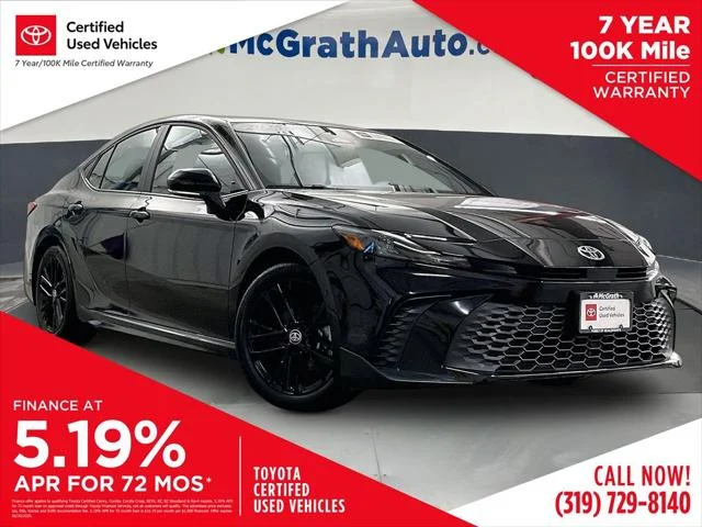 Certified Used 2025 MIDNIGHT BLACK METALLIC Toyota  image 1