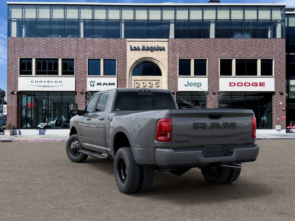 New 2026 Ceramic Gray Clear-Coat Exterior Paint RAM Laramie image 3