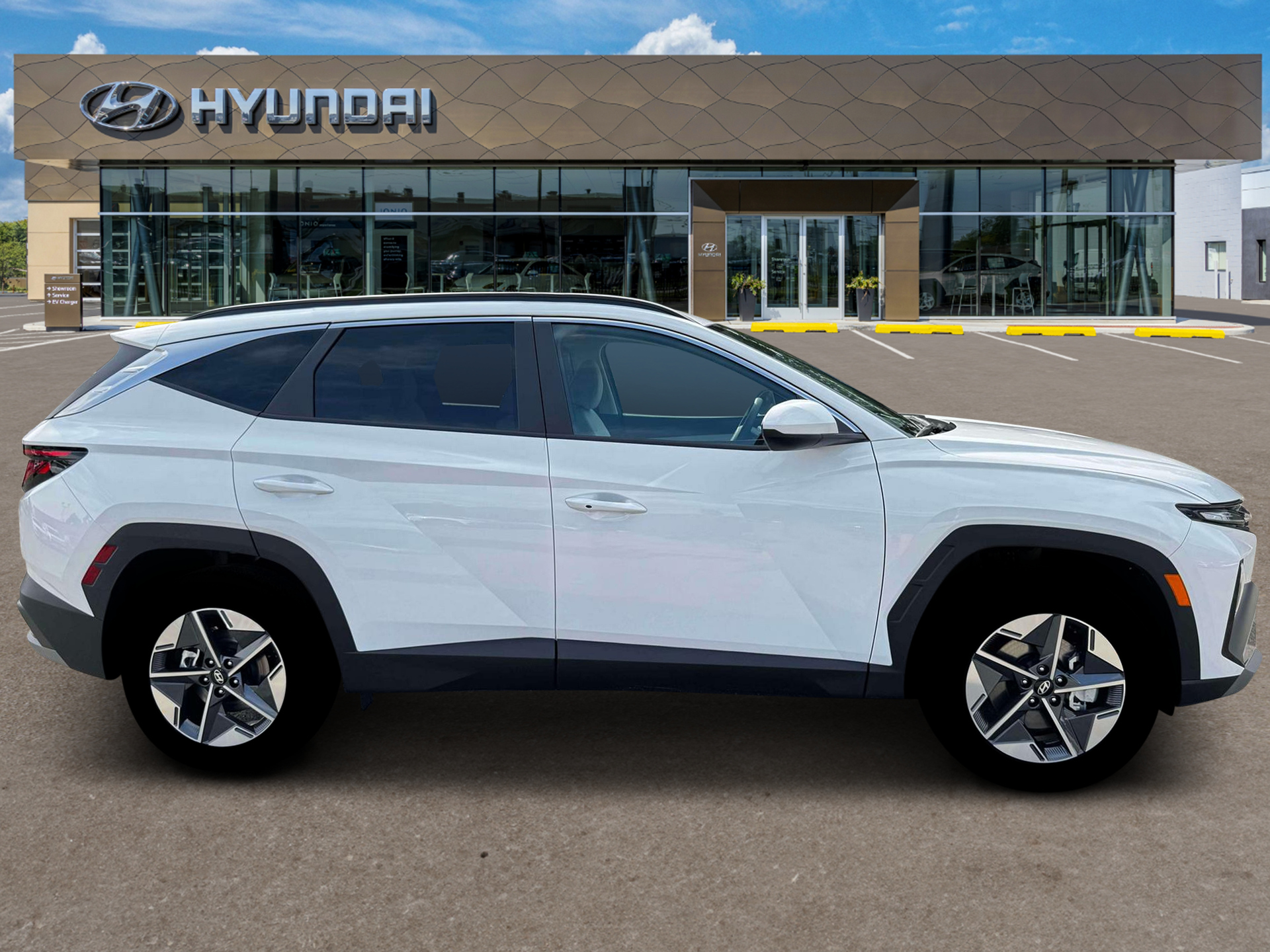 New 2026 Serenity White Pearl Hyundai SEL AWD image 9