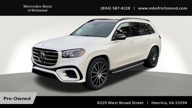 Certified Used 2024 White Mercedes-Benz GLS 580 image 6