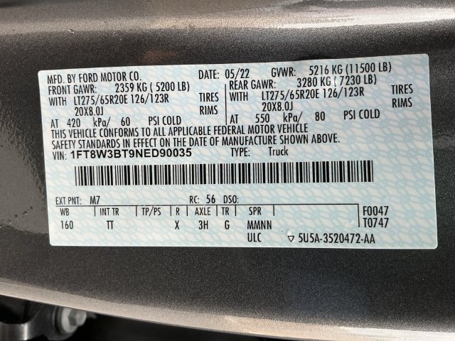 Used 2022 Gray Ford Limited image 25