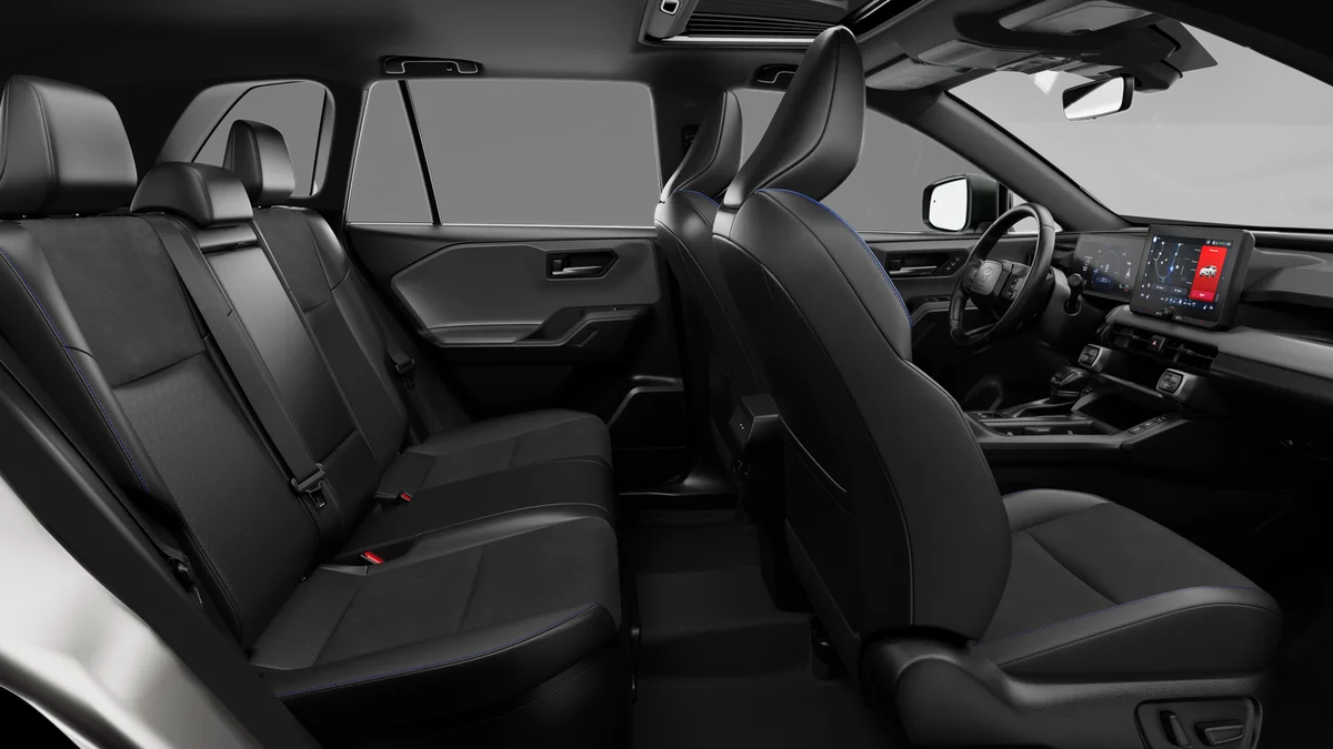 New 2026 Wind Chill Pearl with Midnight Black Metallic roof Toyota XSE image 20