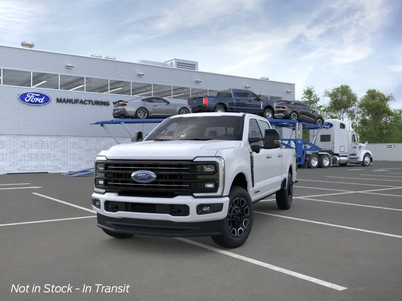 New 2026 Star White Metallic Tri-Coat Ford F-350® Platinum® image 2