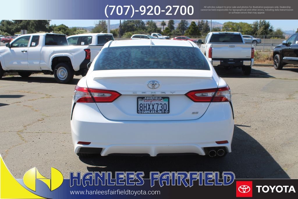 Certified Used 2019 White Toyota SE image 8