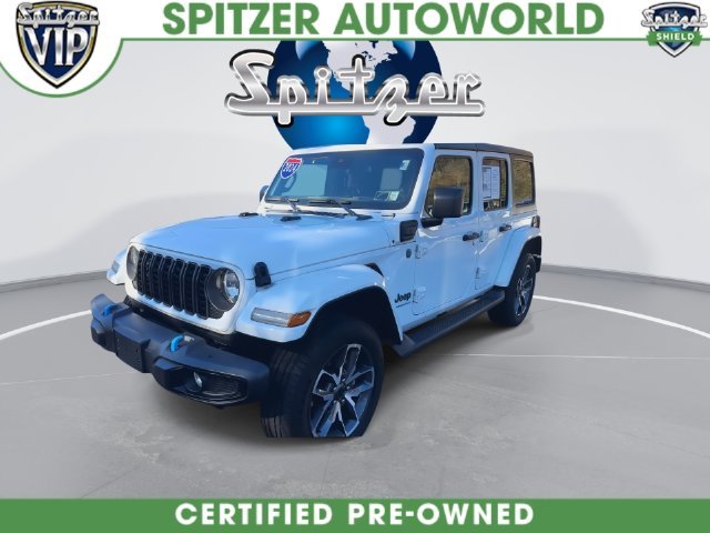 Used 2024 White Jeep Sport S 4xe image 7