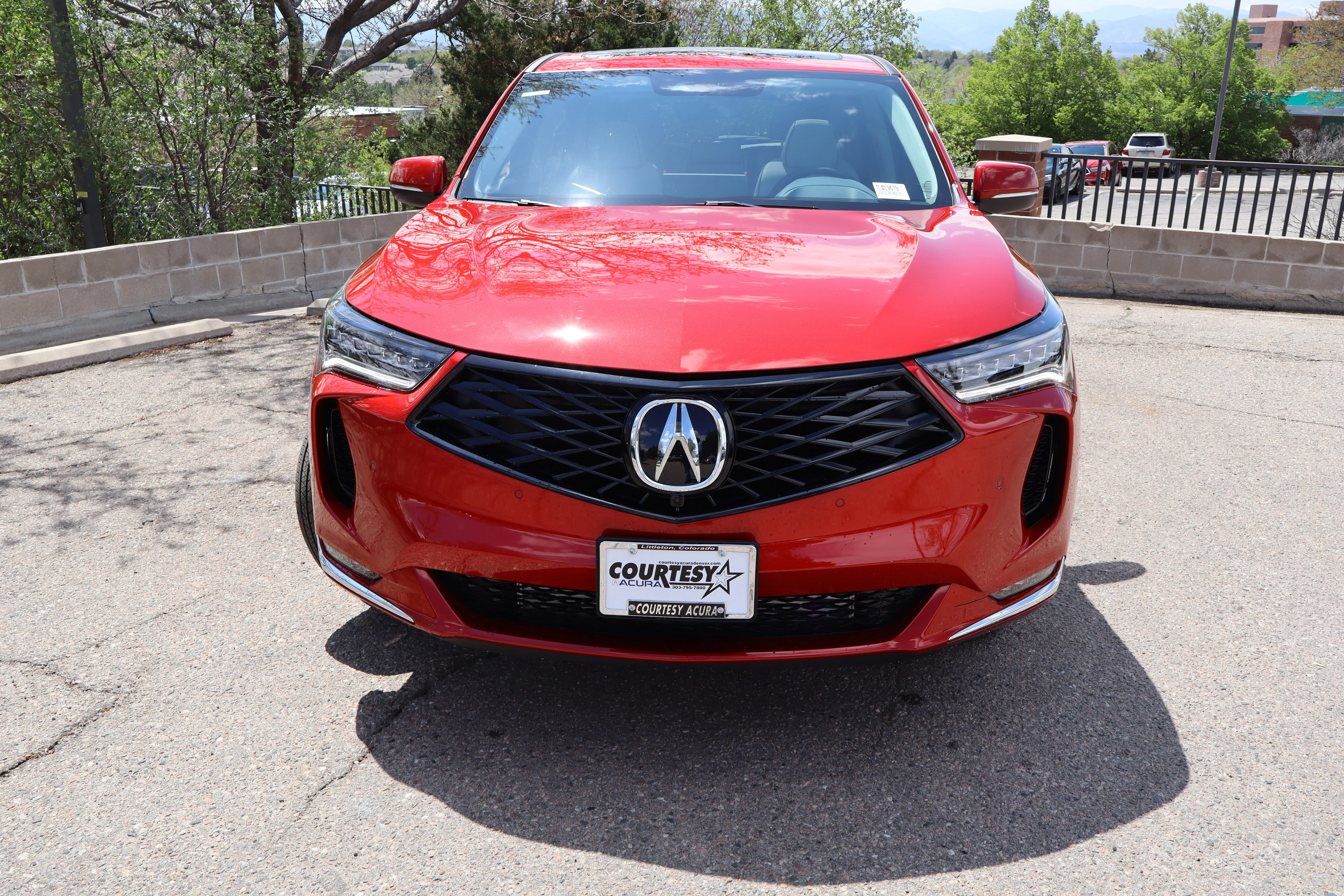 New 2026 Performance Red Pearl Acura w/Advance Package image 2