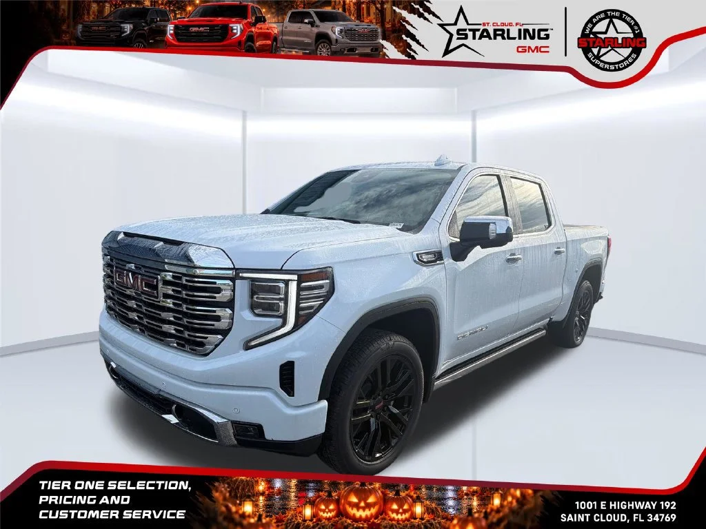 New 2026 Glacier White Tricoat GMC Denali image 1