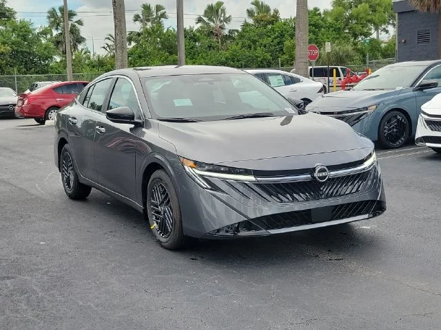New 2027 Gun Metallic Nissan SV image 3