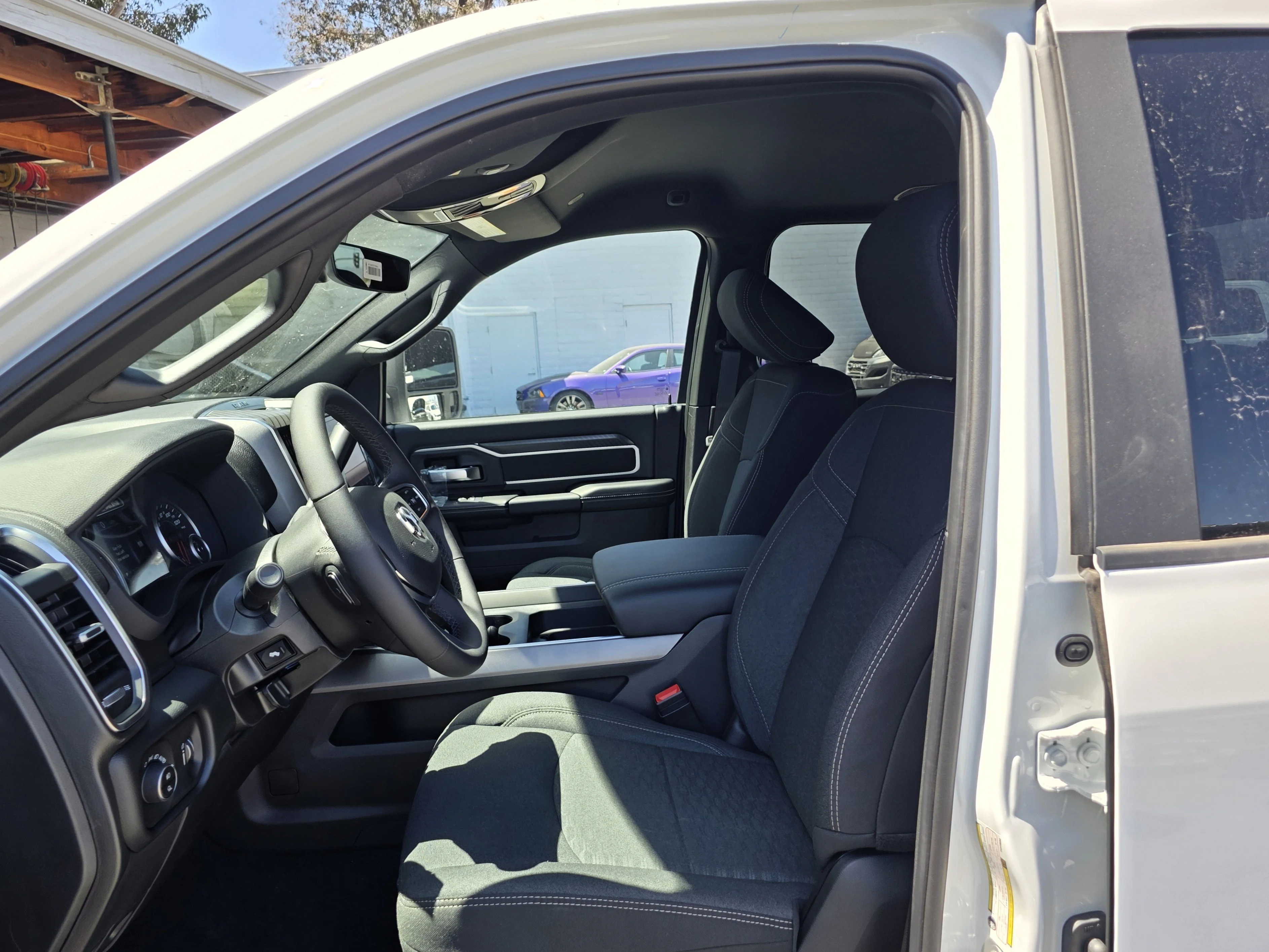New 2026 Bright White Clearcoat RAM Big Horn image 7