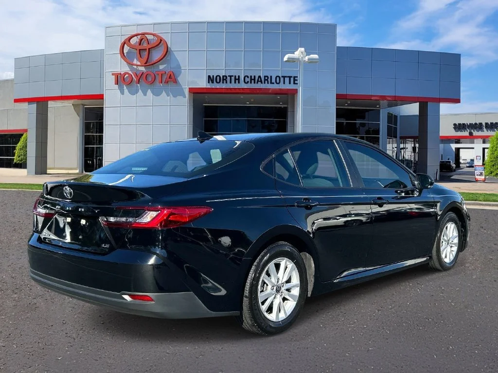 Certified Used 2025 Black Toyota LE image 8