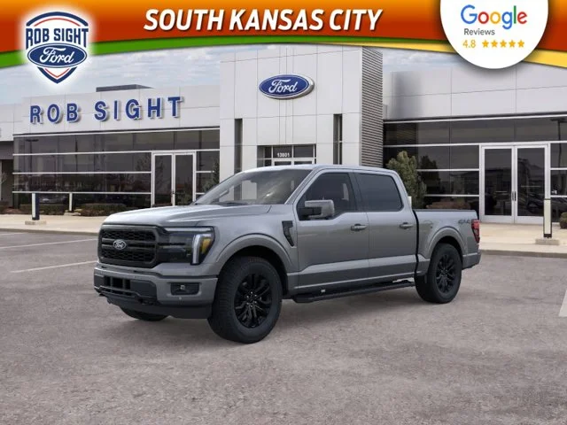 New 2026 Carbonized Gray Metallic Ford Lariat® image 1