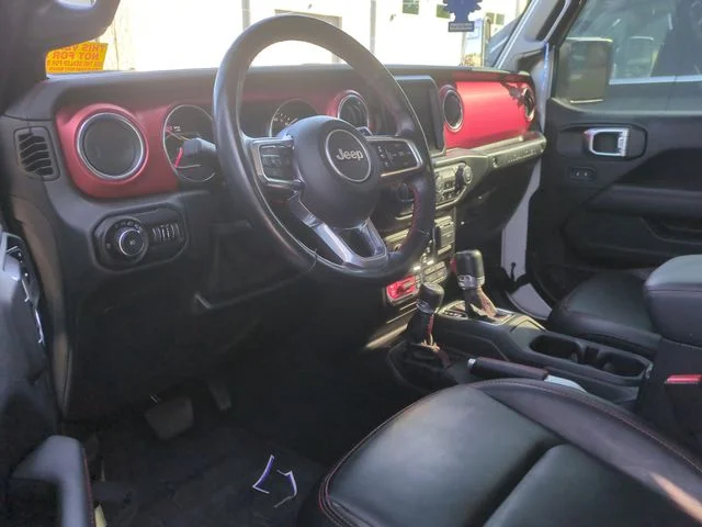 Used 2021 White Jeep Unlimited Rubicon image 13