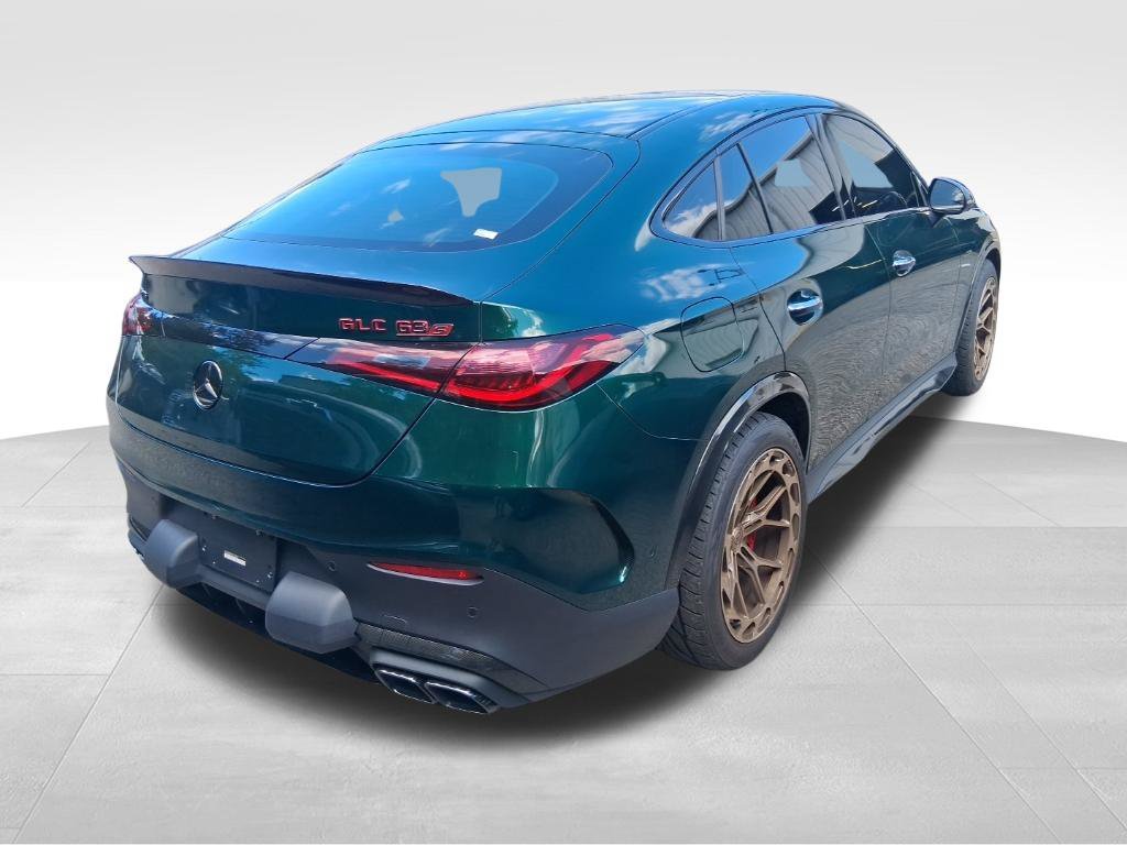 Used 2025 Green Mercedes-Benz GLC 63 AMG® S E Performance Coupe image 4