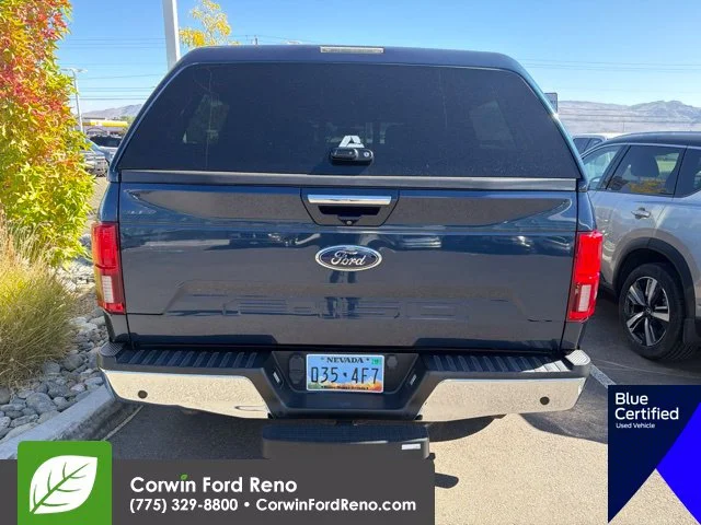 Used 2018 Blue Ford Lariat image 6