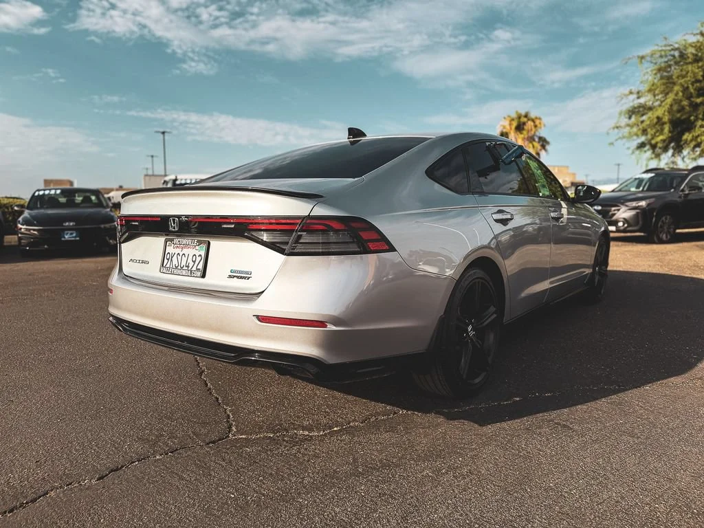 Certified Used 2024 Solar Silver Metallic Honda HYBRID SPORT-L image 42