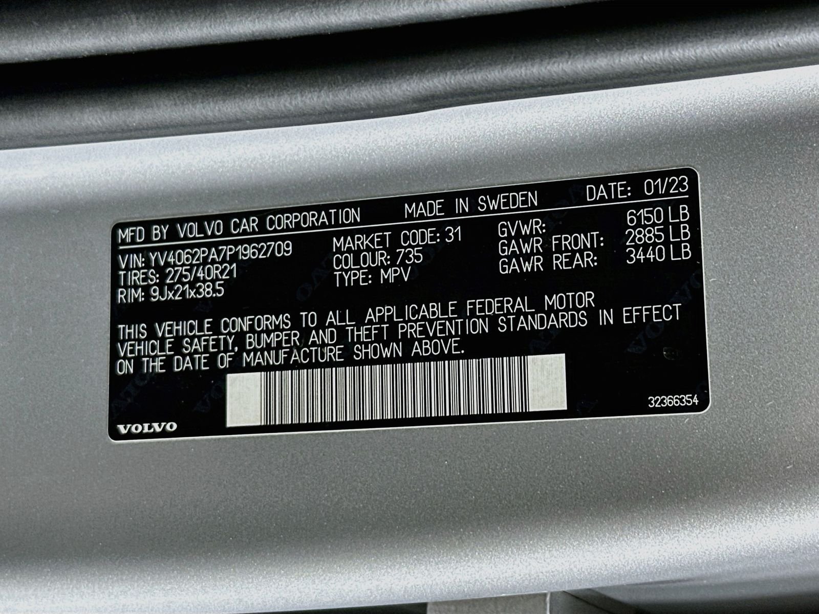 Used 2023 Silver Volvo Ultimate image 35