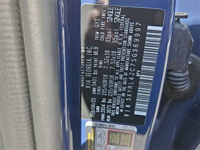 New 2025 Midnight Lake Blue Kia S image 15