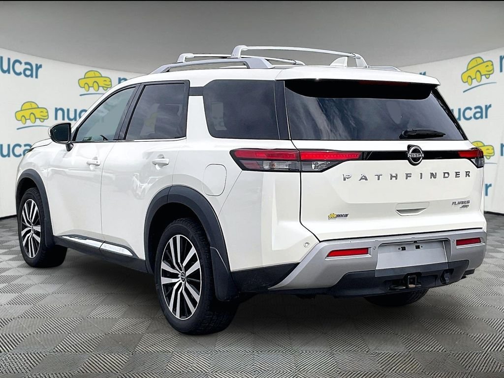 Used 2023 Pearl White Tricoat Nissan Platinum image 4