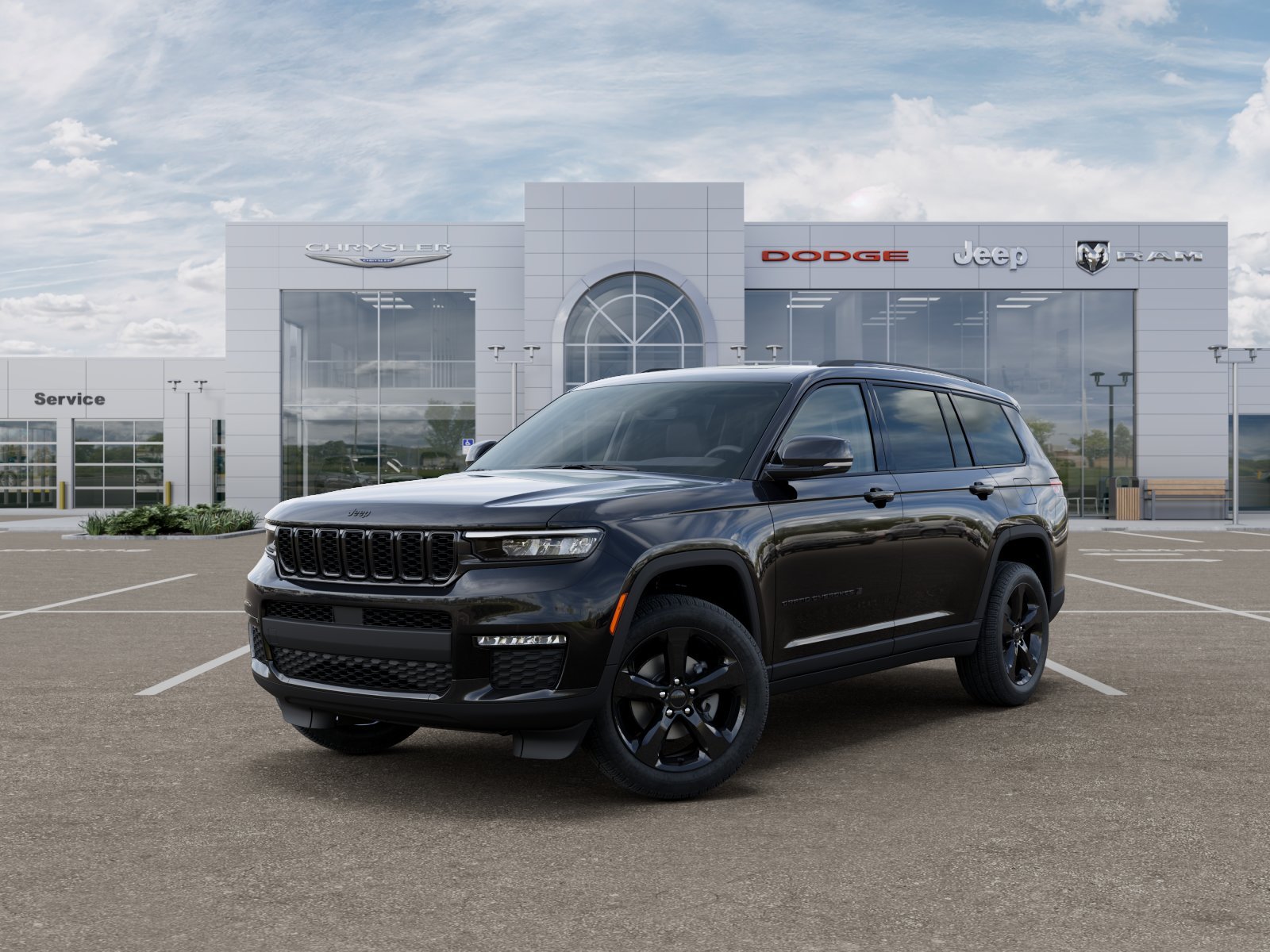 New 2025 Diamond Black Crystal Pearl-Coat Exterior Paint Jeep Limited image 30