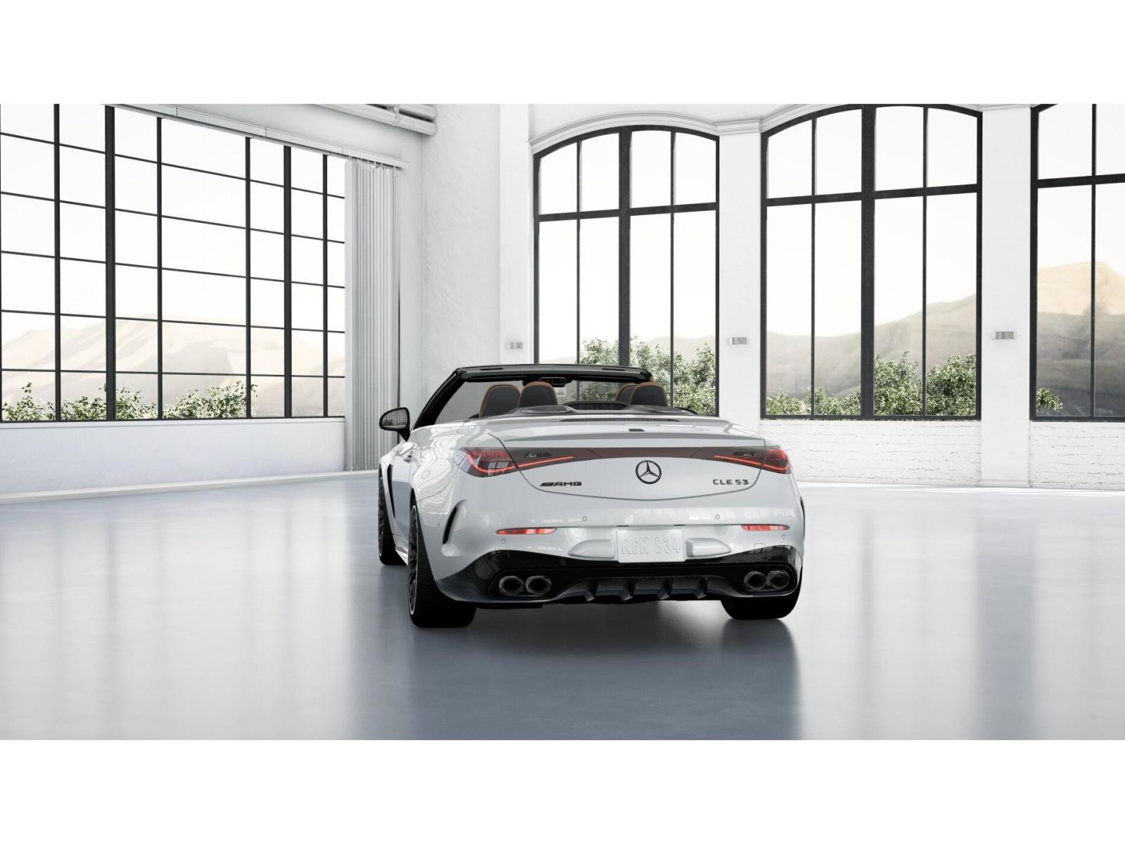 New 2027 MANUFAKTUR Moonlight White Metallic Mercedes-Benz AMG® CLE 53 4MATIC+ Cabriolet image 26