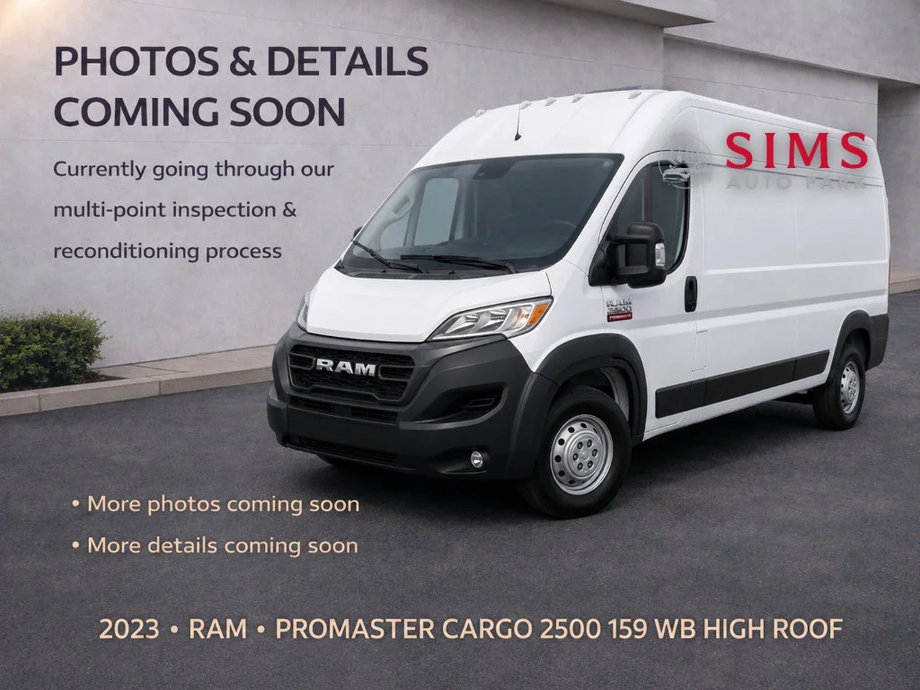 2023 RAM ProMaster Cargo Van